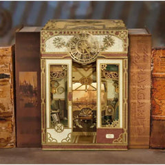 Steam Fantasy Infinity Train Cabin Book Nook Tonecheer