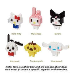 Nanoblock Mininano Mystery -Tamagotchi (Box of 6 Designs $44.99)