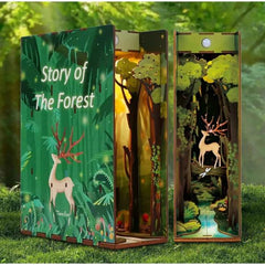 Tonecheer Story of The Forest 3D PUZZLE Booknook DIY Wodden Kit