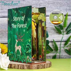 Tonecheer Story of The Forest 3D PUZZLE Booknook DIY Wodden Kit