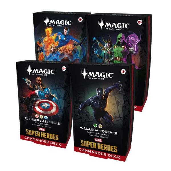 Magic the Gathering Marvel Super Heroes Commander Deck (Random)