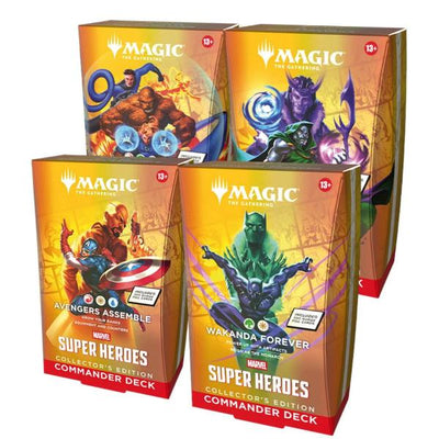 Magic the Gathering Marvel Super Heroes Collector Commander Deck (Random)