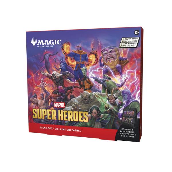 Magic the Gathering Marvel Super Heroes Scene Box (Random)