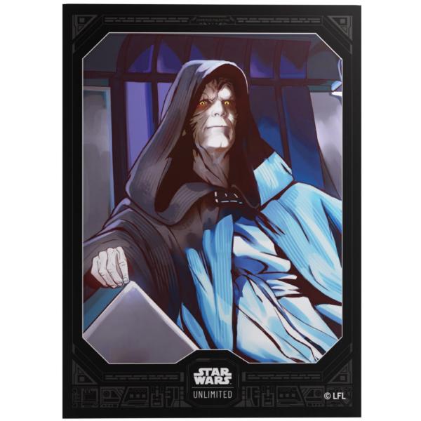 Gamegenic Star Wars Unlimited - Premium Art Sleeves Emperor Palpatine (66mm x 92 mm) (62 Sleeves Per Pack)
