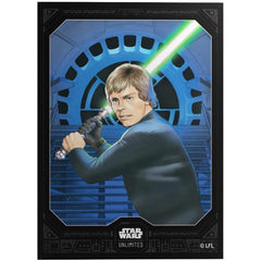 Gamegenic Star Wars Unlimited - Premium Art Sleeves Jedi Luke Skywalker (66mm x 92 mm) (62 Sleeves Per Pack)