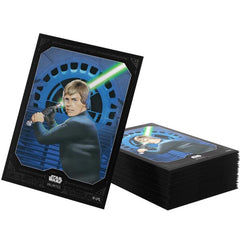 Gamegenic Star Wars Unlimited - Premium Art Sleeves Jedi Luke Skywalker (66mm x 92 mm) (62 Sleeves Per Pack)