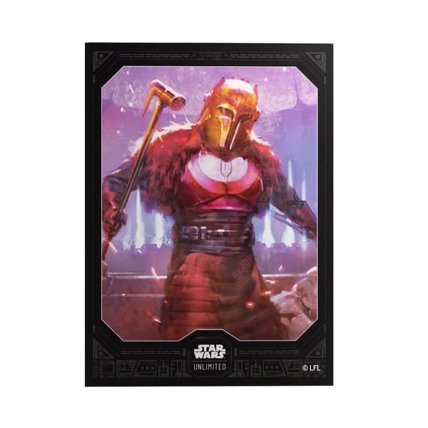 Gamegenic Star Wars Unlimited - Premium Art Sleeves the Armorer (66mm x 92 mm) (62 Sleeves Per Pack)