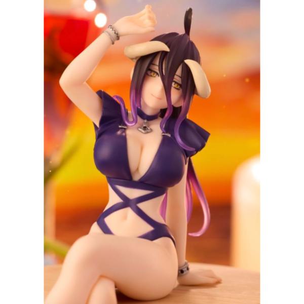 Overlord Noodle Stopper Albedo Swimsuit Dark Purple Color Version Figure