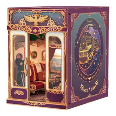 Tonecheer Magical Journey Infinity Train Cabin 3D Puzzle DIY Wooden Kit