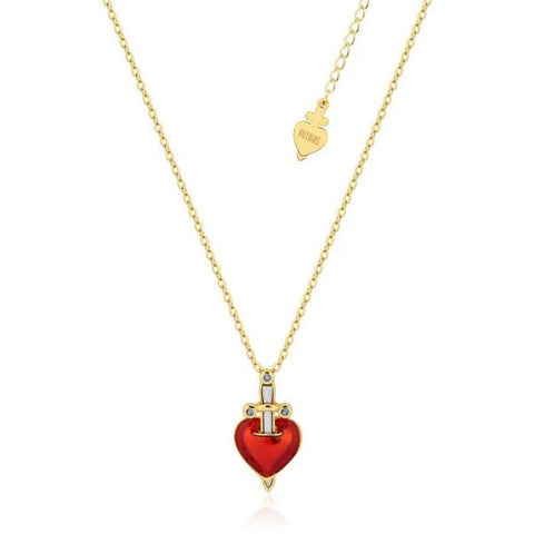 Image of Couture Kingdom Disney - Snow White Evil Queen Heart Dagger Necklace