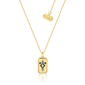 Couture Kingdom Disney Star Wars - Ahsoka Tano Fulcrum Precious Metal Necklace Gold