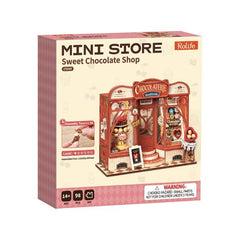 Robotime DIY Mini Store Sweet Chocolate Shop