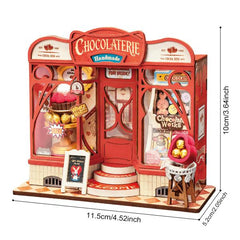 Robotime DIY Mini Store Sweet Chocolate Shop
