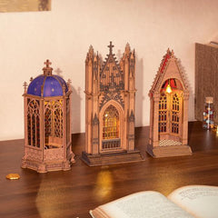 Robotime DIY Window Geometric Cathedral