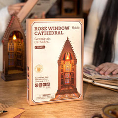 Robotime DIY Window Geometric Cathedral