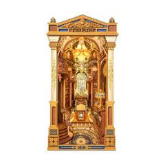 Robotime DIY Bookends Kit Library Of Wonders