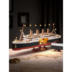 Robotime DIY 1912 Eternal Atlantic Voyager Titanic Wooden Kit