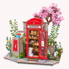 Robotime DIY Blossom Book Booth
