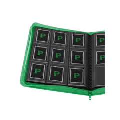 Palms Off Collector's Series Top Loader Zip Binder - 9 Pocket - Green