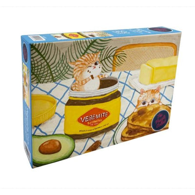 The Puzzle Collab Vegemite and Cats 500pc Puzzle