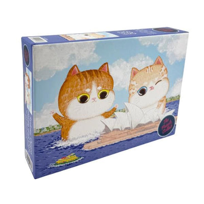 The Puzzle Collab Sydney Opera House and Cats 500pc Puzzle
