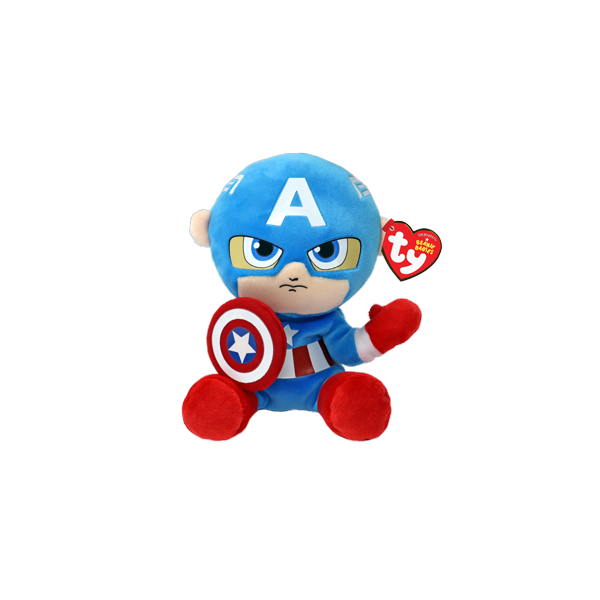 TY Beanie Babies Regular - Marvel CAPTAIN AMERICA