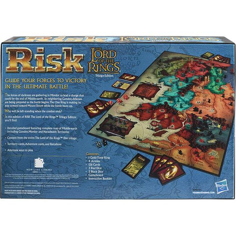 Lord Of The Rings Risk Board Game