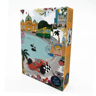 The Puzzle Collab Melbourne Grand Prix 500pc Puzzle