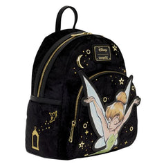 Loungefly Disney – Tinker Bell Pixie Dust Velvet Mini Backpack