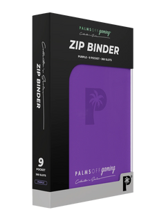 Collector's Series 9 Pocket Zip Binder - Purple