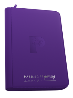 Collector's Series 9 Pocket Zip Binder - Purple