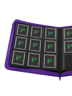 Collector's Series 9 Pocket Zip Binder - Purple