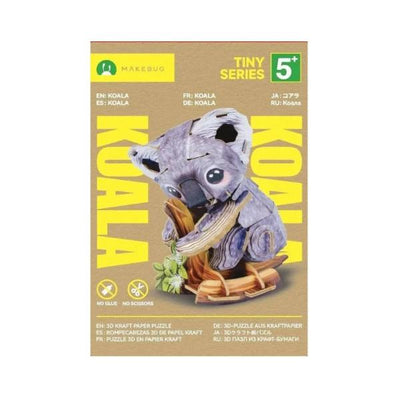 Makebug - 3D Kraft Paper Puzzle Tiny Koala