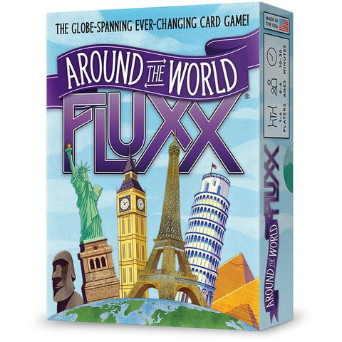 Around the World Fluxx Card Game