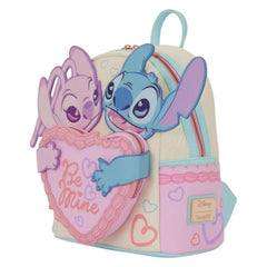 Loungefly Lilo & Stitch - Stitch & Angel Be Mine Mini Backpack