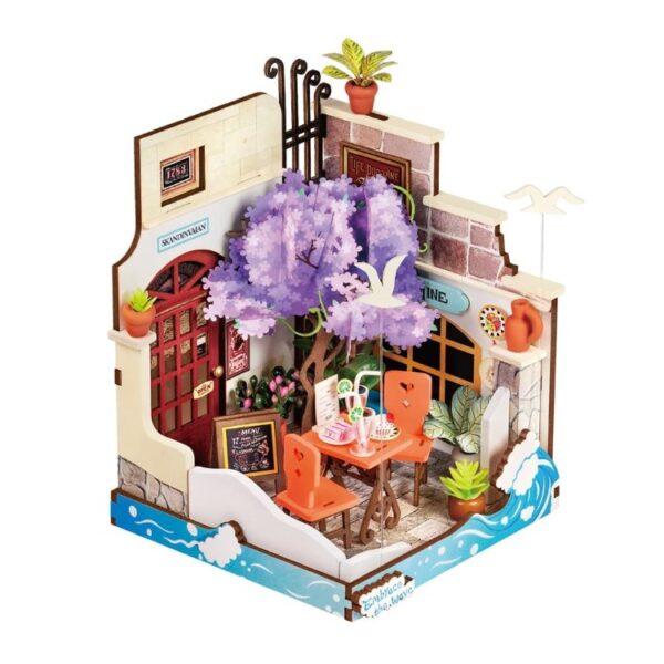 Robotime DIY Mini House Sea Holiday Restaurant