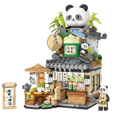 LOZ Mini Blocks - Panda Teahouse