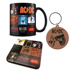 AC/DC - Classic Albums Gift Set Mug, Coaster & Keychain