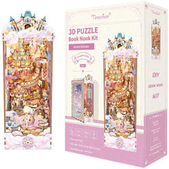 Tonecheer Sweet Dreams Booknook DIY Wooden Kit