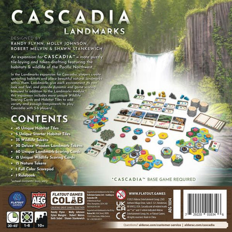 Image of Cascadia Landmarks Board Game Expansion
