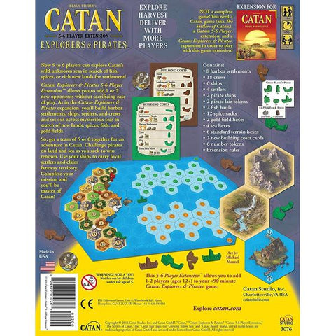 Image of Catan Explorers & Pirates Expansion