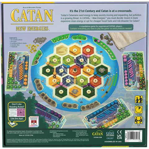 Image of CATAN - New Energies Board Game (Base Game)