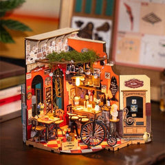 Robotime DIY Mini House Cheers Bar & Dining