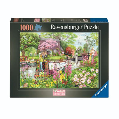 Ravensburger - Cosy Cafe No 4 River Cafe Puzzle 1000pc Puzzle