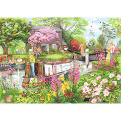 Ravensburger - Cosy Cafe No 4 River Cafe Puzzle 1000pc Puzzle