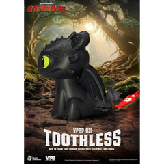 Beast Kingdom Piggy Bank How to Train Your Dragon Palm Size Vinyl Functional Figurine Toothless