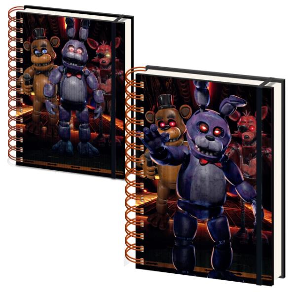 Five Nights at Freddys - Scare 3D Lenticular Notebook
