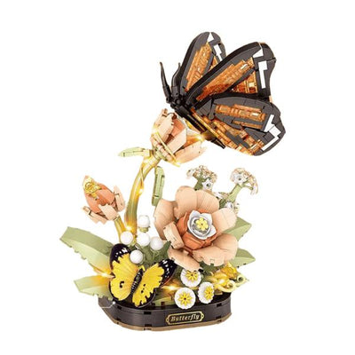 Tiger Butterfly Botanical Micro Building Kit