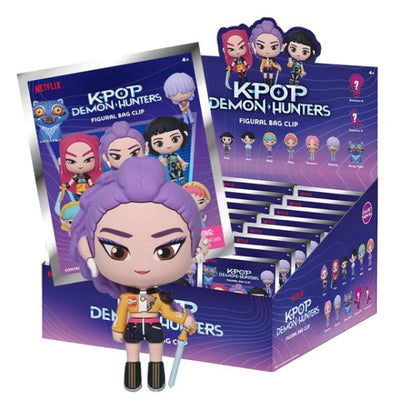 K-Pop Demon Hunters – 3D PVC Bag Clips S1 Blind Bag