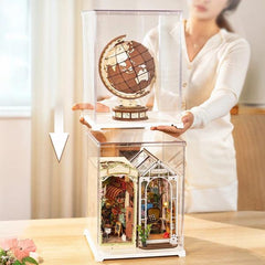 Robotime DIY Miniature House Dust Cover